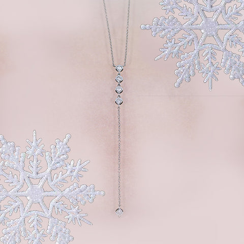 white gold and diamond lariat y necklace for sale ottawa gatineau