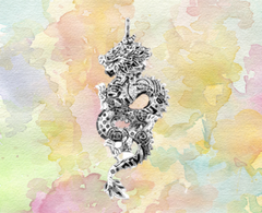 dragon pendant 925 sterling silver for sale ottawa
