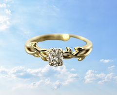 alternative engagement ring, diamond ring, vine ring, ottawa