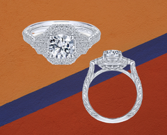 beautiful big diamond wedding and engagement ring ottawa canada