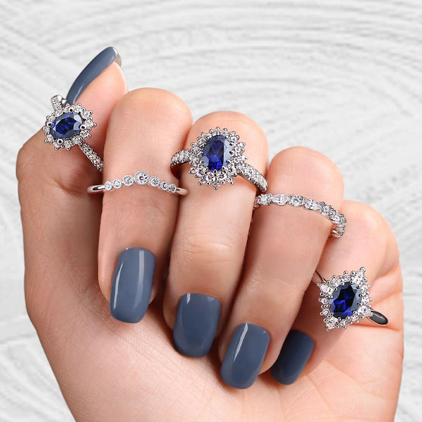 sapphire engagement rings