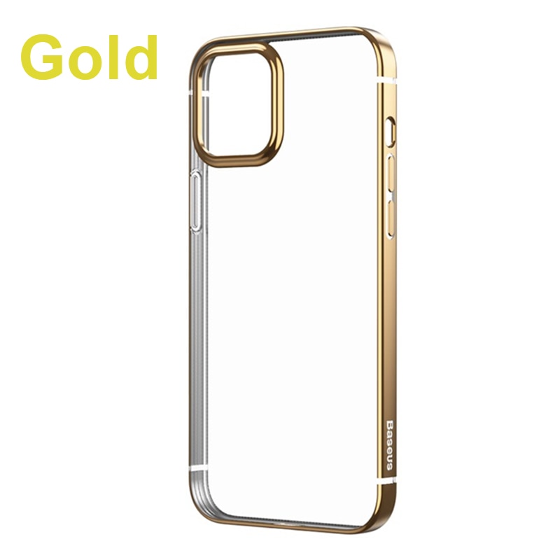 Baseus Plating Phone Case For Iphone 12 Pro 12 Mini Transparent Back Case For Iphone 12 Pro Max Ovancy Ovancy