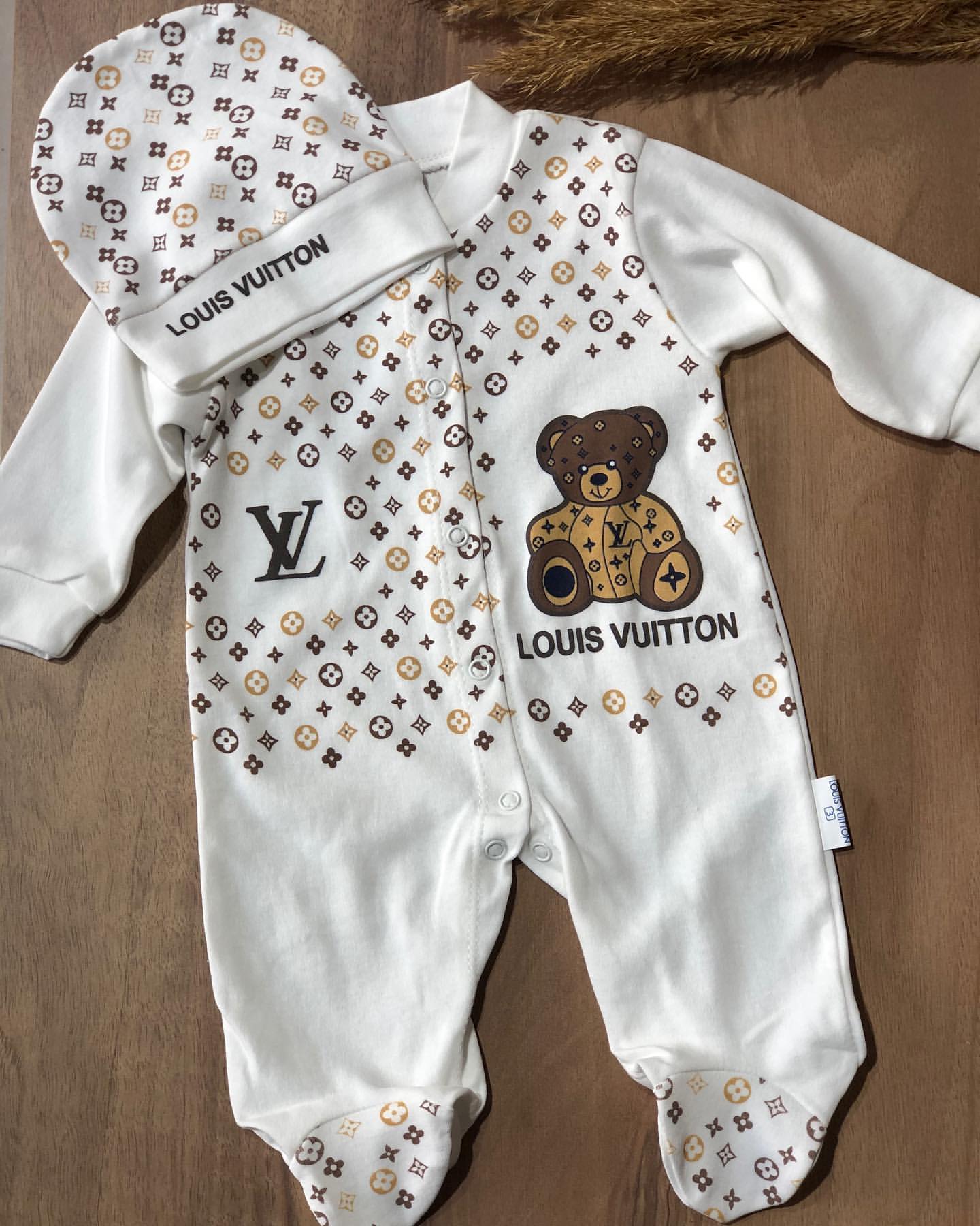 Louis Vuitton Inspired Baby Toddler Outfit, #Baby #inspired #Louis #outfit  Toddler #Vuitton Ropa De Bebé De Diseño, Ropa De Bebé Nike, Ropa Para Niñas
