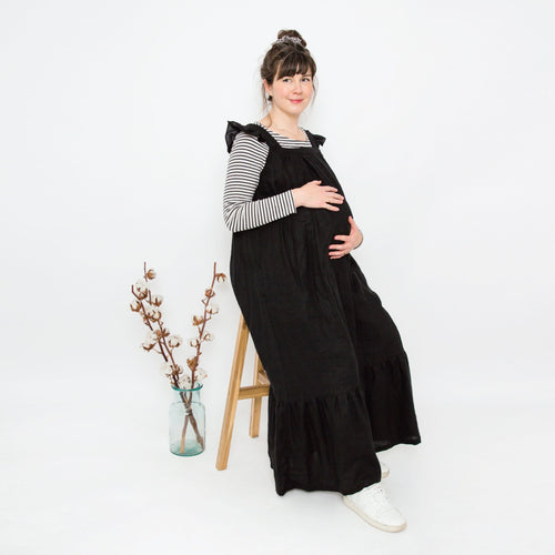Cotton Maternity Dress, Gingham