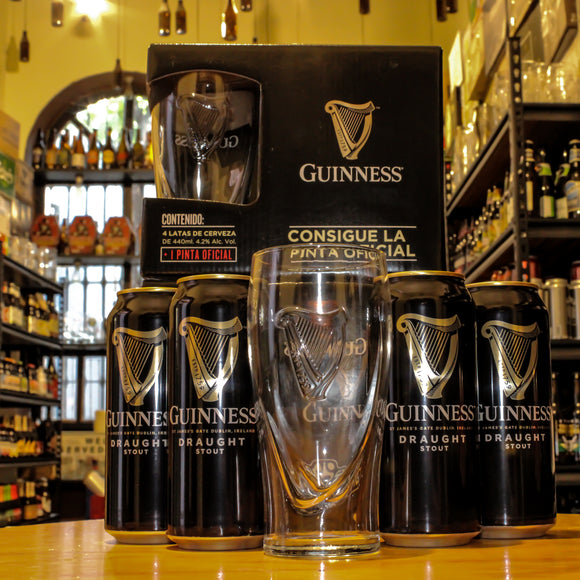 GUINNESS GIFTPACK 4 PZS - Bruselas