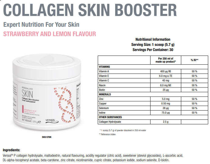 Herbalife Skin® Collagen Beauty Boostern Herba Nutrition 