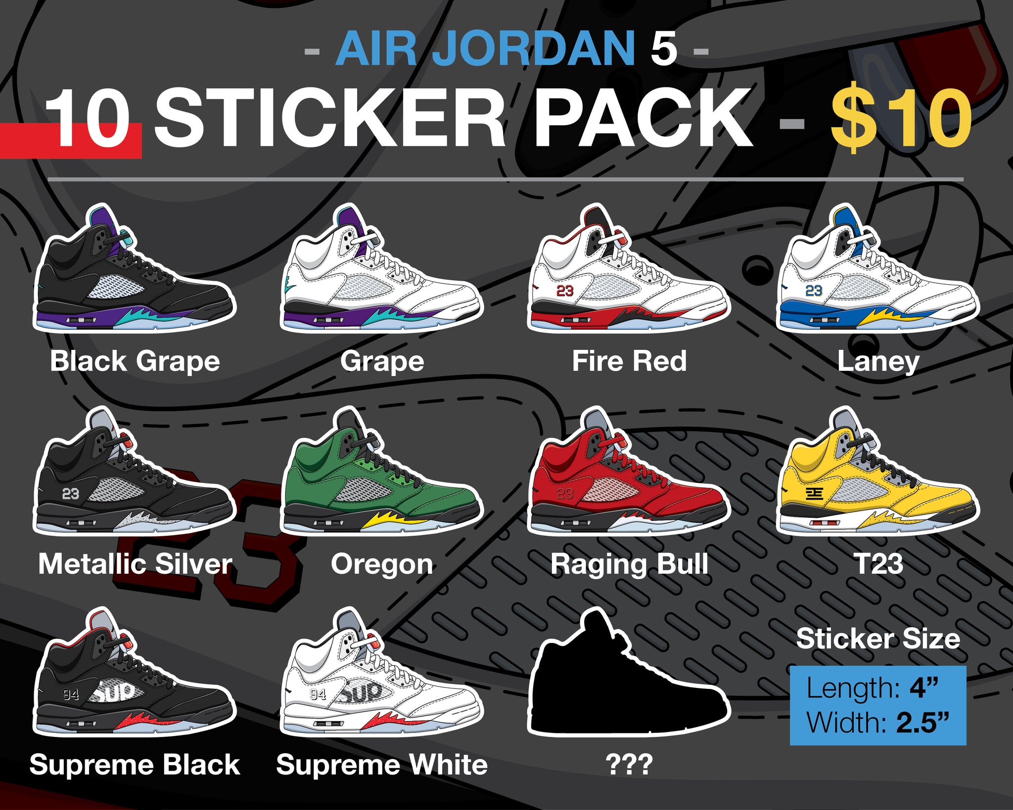 air jordan sticker pack