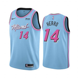 tyler herro baby blue jersey