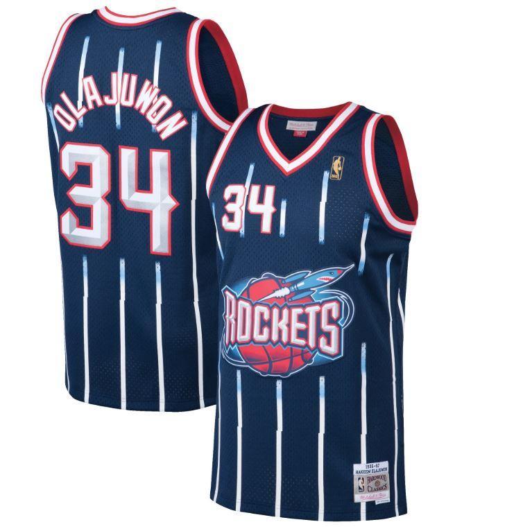 hakeem olajuwon retro jersey