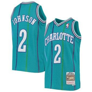 Charlotte Hornets #2 Larry Johnson 