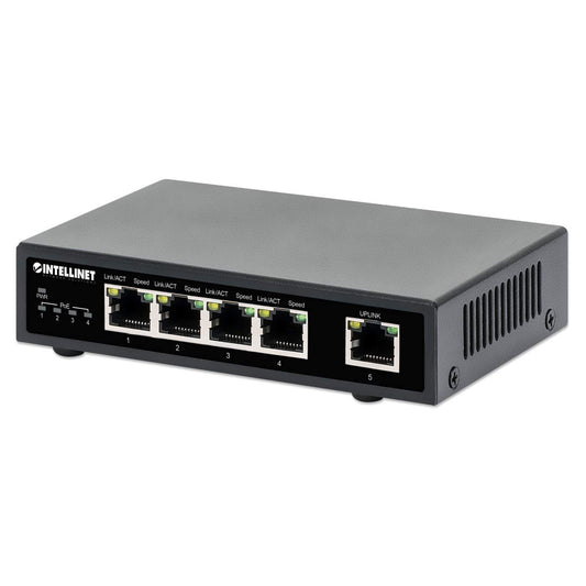 Intellinet 5-Port 2.5G Ethernet PoE+ Switch (561921)