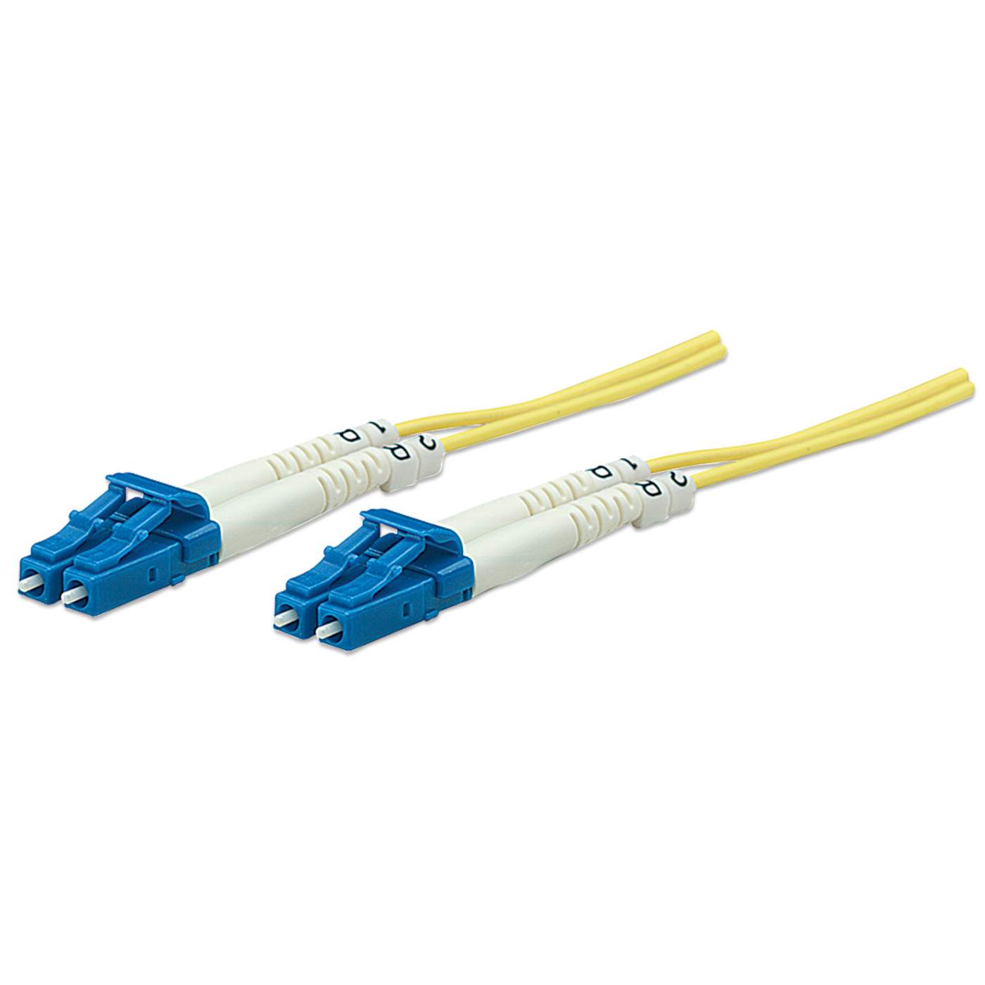 5 m LC to LC UPC Fiber Optic Patch Cable, 3.0 mm, Duplex, LSZH 