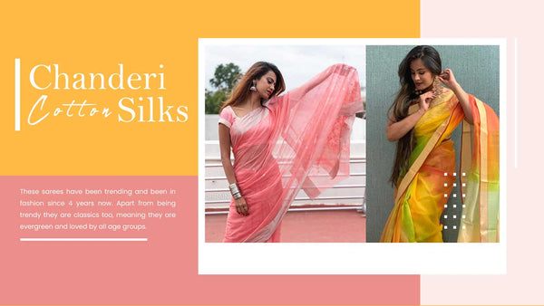 Chanderi cotton silks