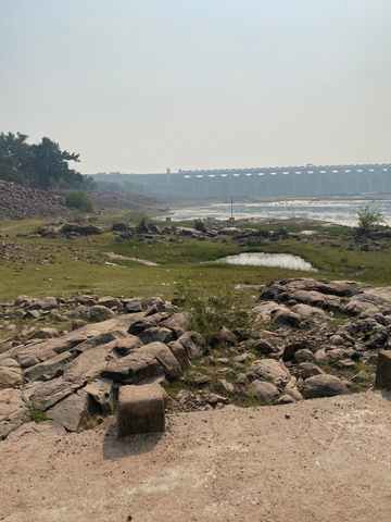 Rajghat Dam - A summer in Chanderi - Blog post by Chowdhrain