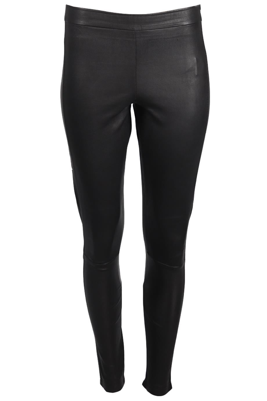 Image of GIVENCHY LEATHER SKINNY PANTS FR 36 UK 8