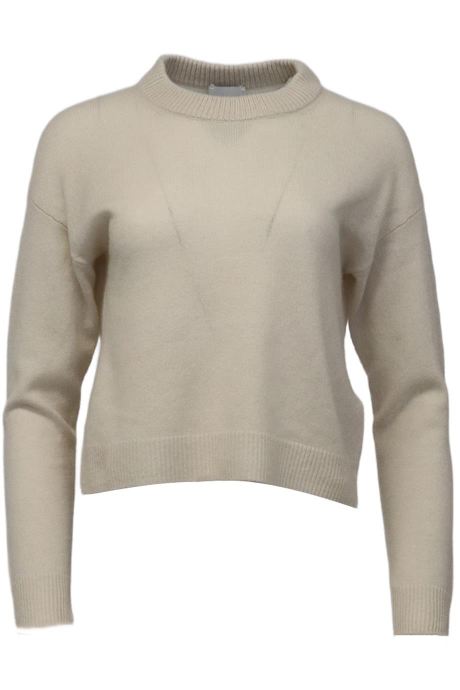 image of ALLUDE WOOL AND CASHMERE BLEND SWEATER SMALL