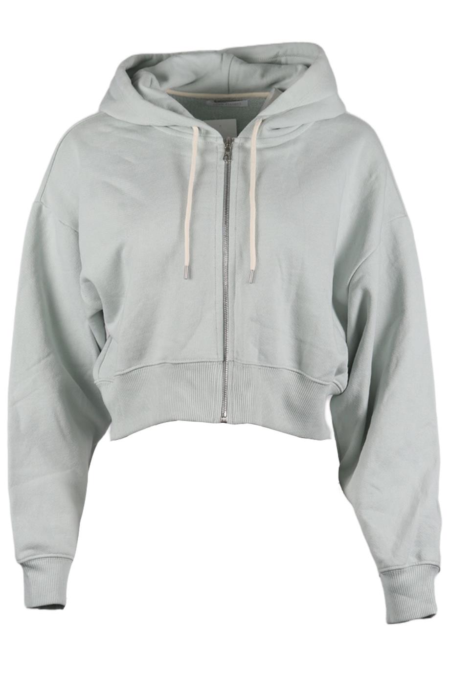 image of JOHN ELLIOTT COTTON BLEND HOODIE UK 8