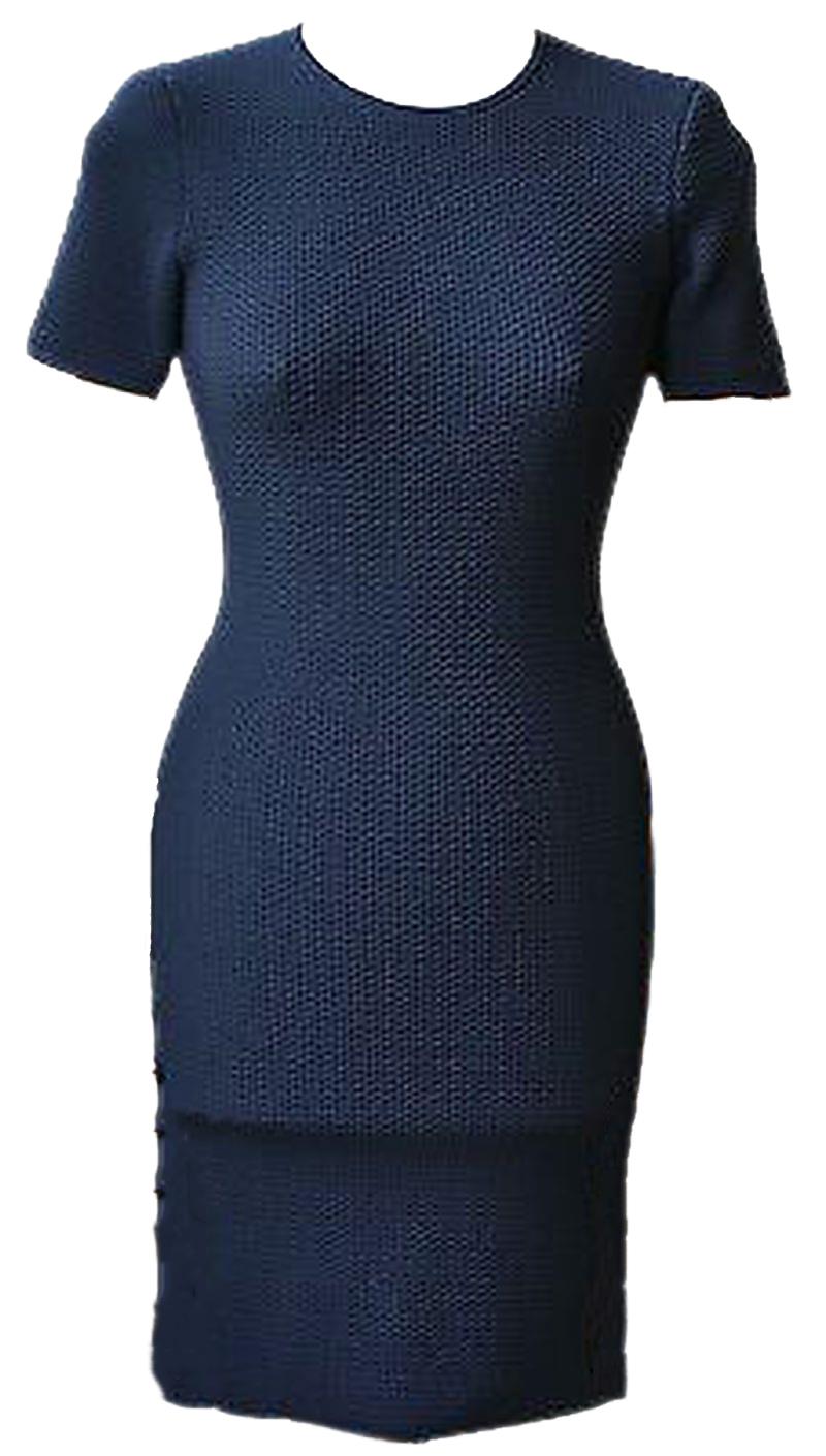 image of ALEXANDER WANG NAVY DRESS SMALL