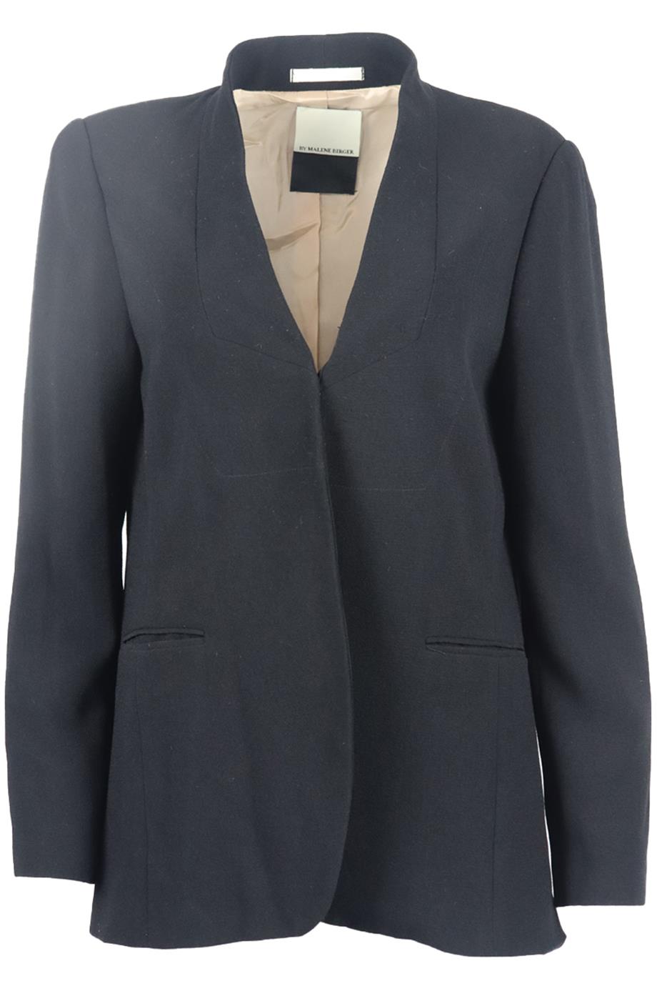 image of BY MALENE BIRGER CREPE BLAZER DK 42 UK 16