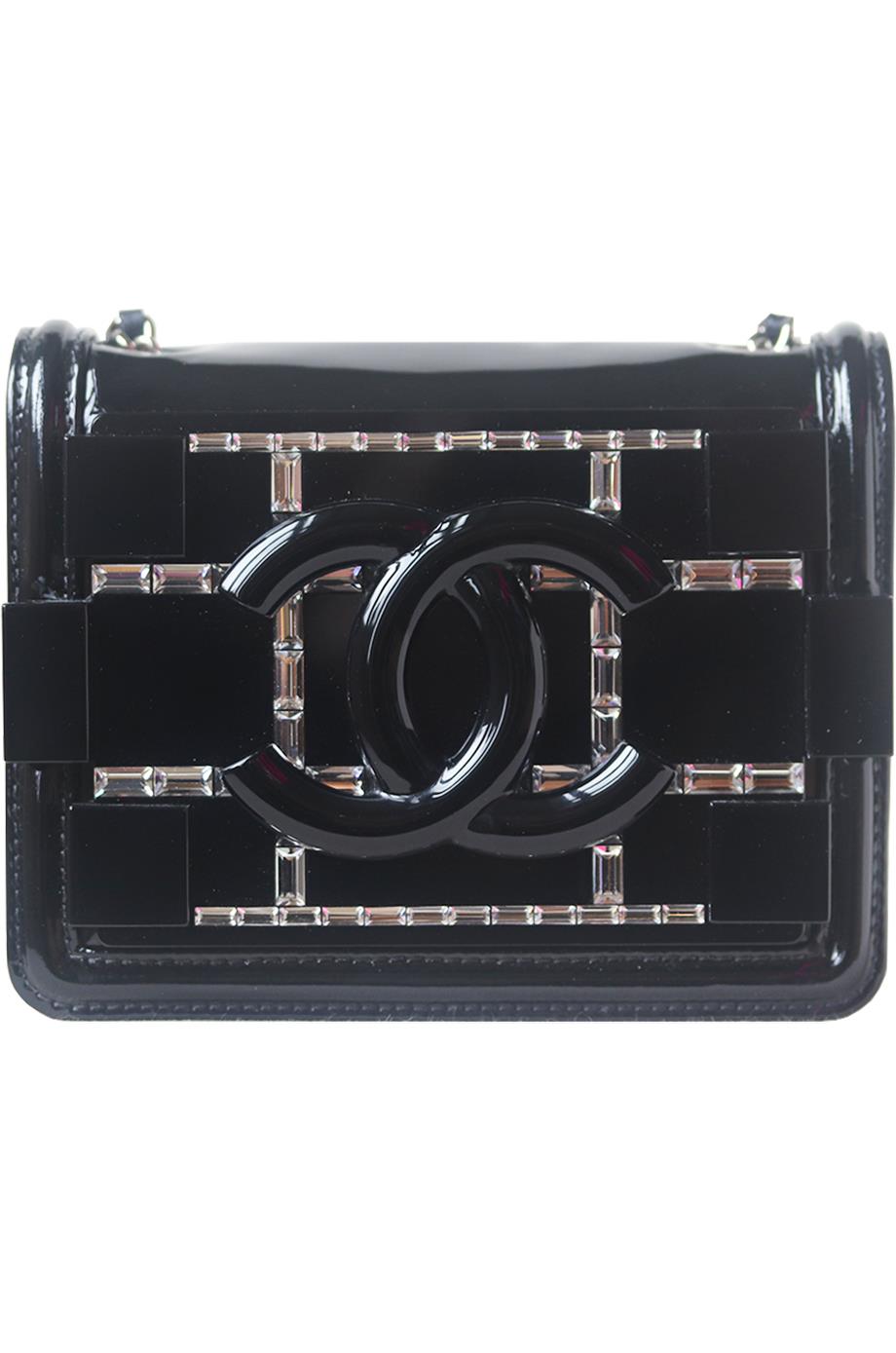 CHANEL LIMITED EDITION BOY BRICK CRYSTAL AND PLEXI CROSSBODY BAG | Nikki  Bradford