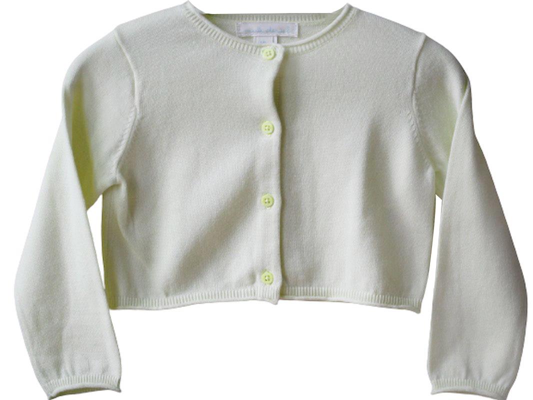 image of MARIE CHANTAL BABY COTTON LIME CARDIGAN 18 MONTHS