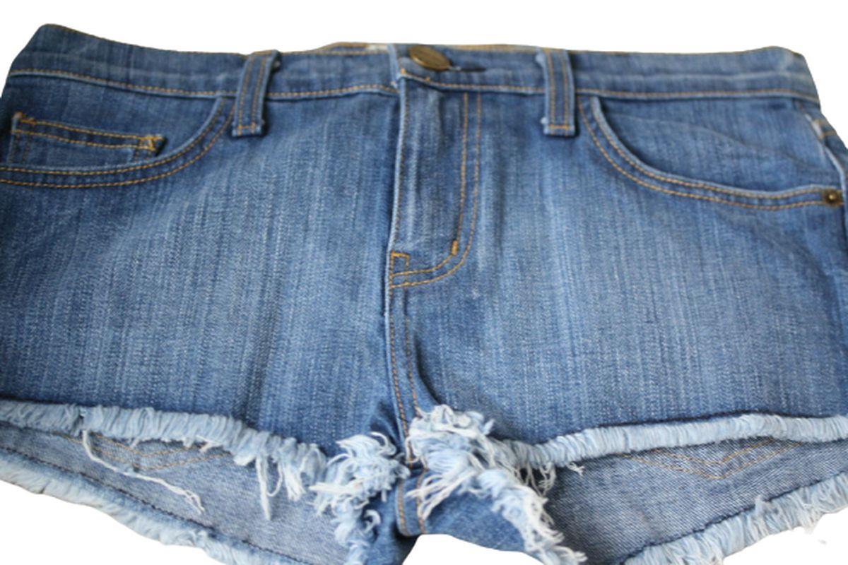 image of CURRENT ELLIOTT CONCERT CRUISER DENIM SHORTS W27 UK 8/10