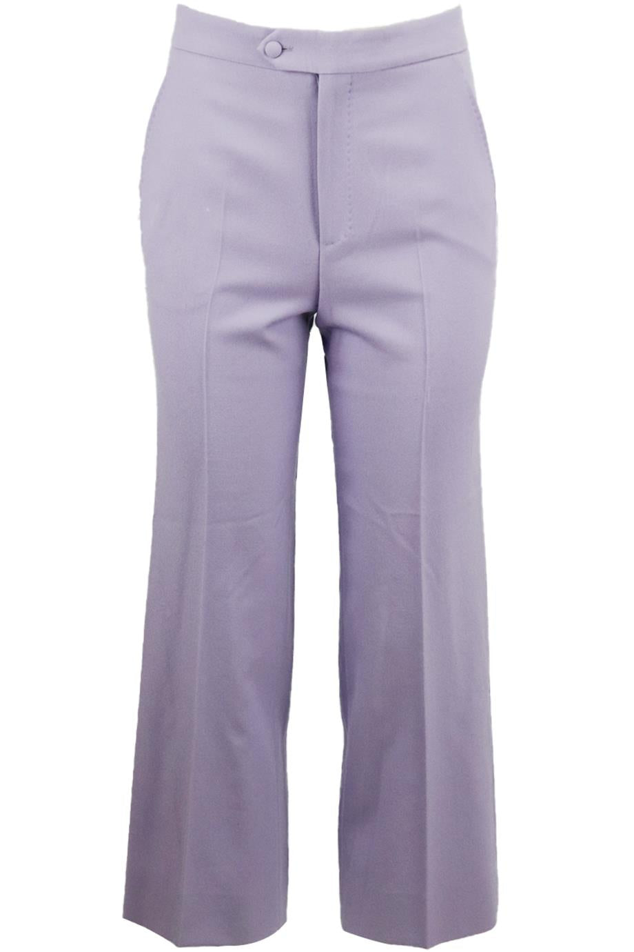 image of GUCCI WOOL STRAIGHT LEG PANTS IT 36 UK 4