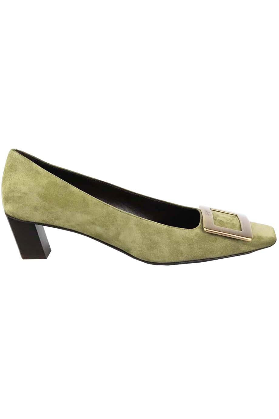 Image of ROGER VIVIER SUEDE PUMPS EU 37.5 UK 4.5 US 7.5