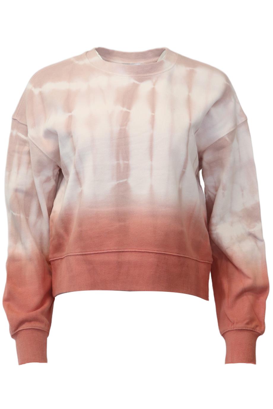 image of 525 TIE DYED COTTON JERSEY SWEATSHIRT SMALL