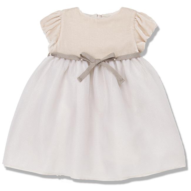 image of MARIE CHANTAL GIRLS VELVET DRESS 4 YEARS