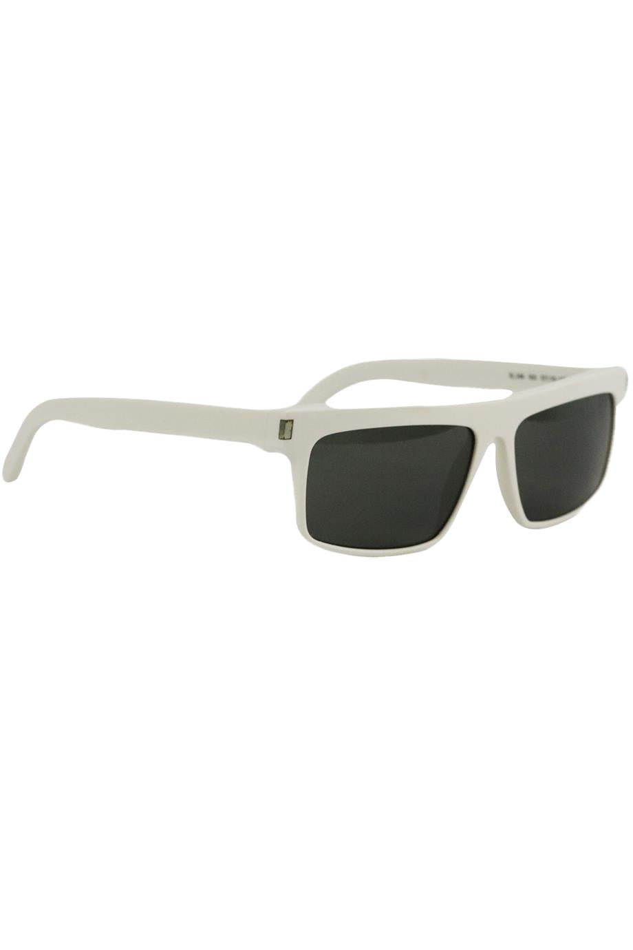 image of SAINT LAURENT RECTANGLE FRAME ACETATE SUNGLASSES