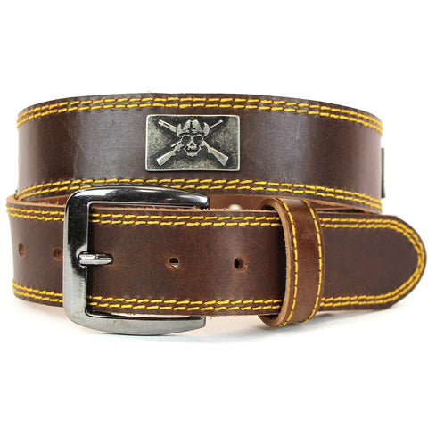 Baby Concho Belt. Hand Tooled. Moveable Conchos. – Outlaw Spirit