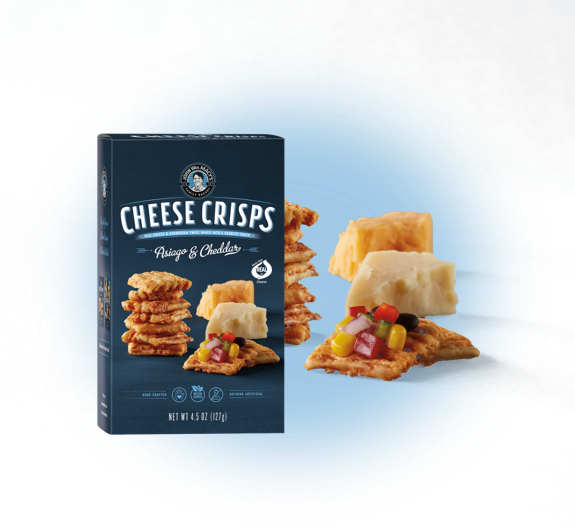 John Wm. Macy's Asiago & Cheddar CheeseCrisps 