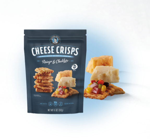 John Wm. Macy's Asiago & Cheddar CheeseCrisps 