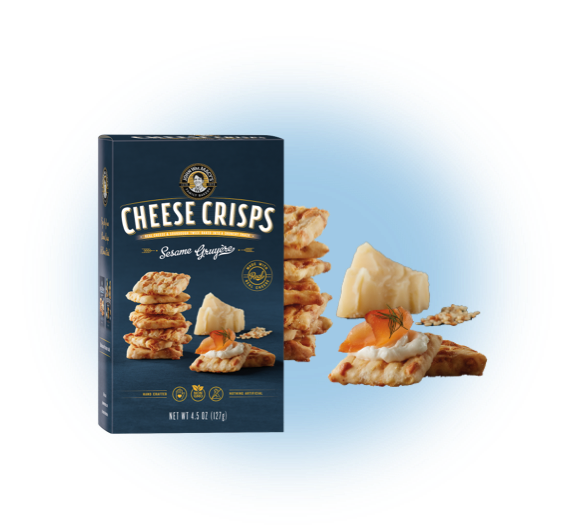 John Wm. Macy's Sesame Gruyere CheeseCrisps 