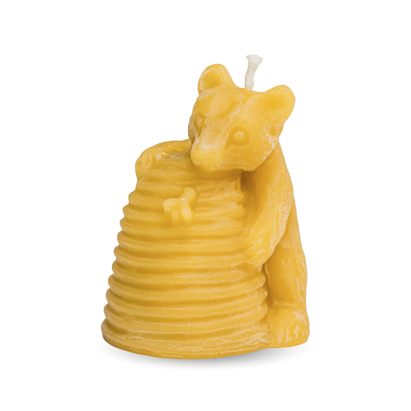 Bear Climbing Skep Candle Mold | Betterbee