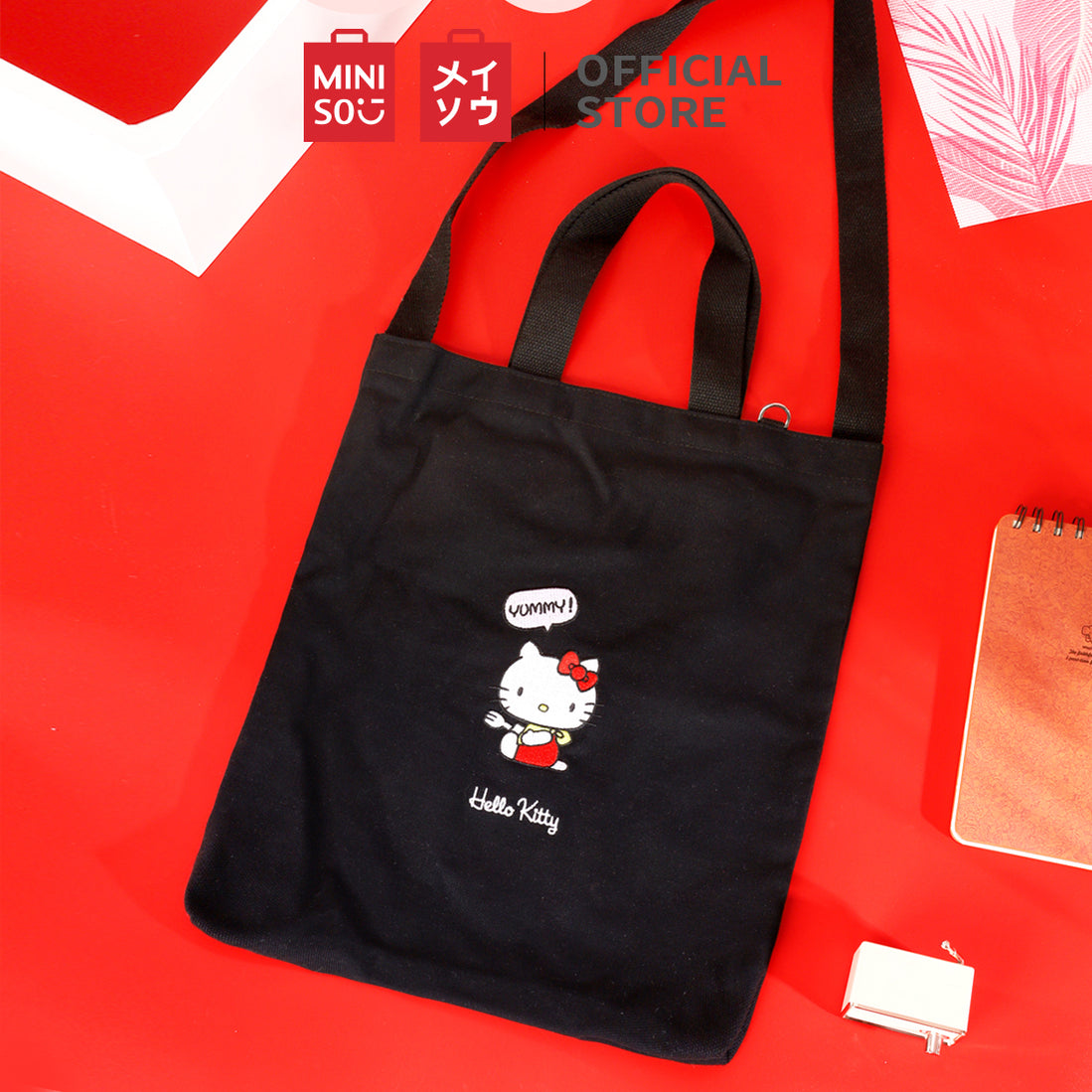  MINISO  x Sanrio Embroidered Tote Bag  Miniso  CA