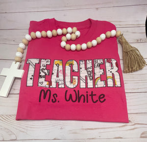 Teacher shirt - MsHDesigns and Supply