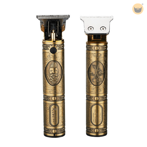 barber clippers gold