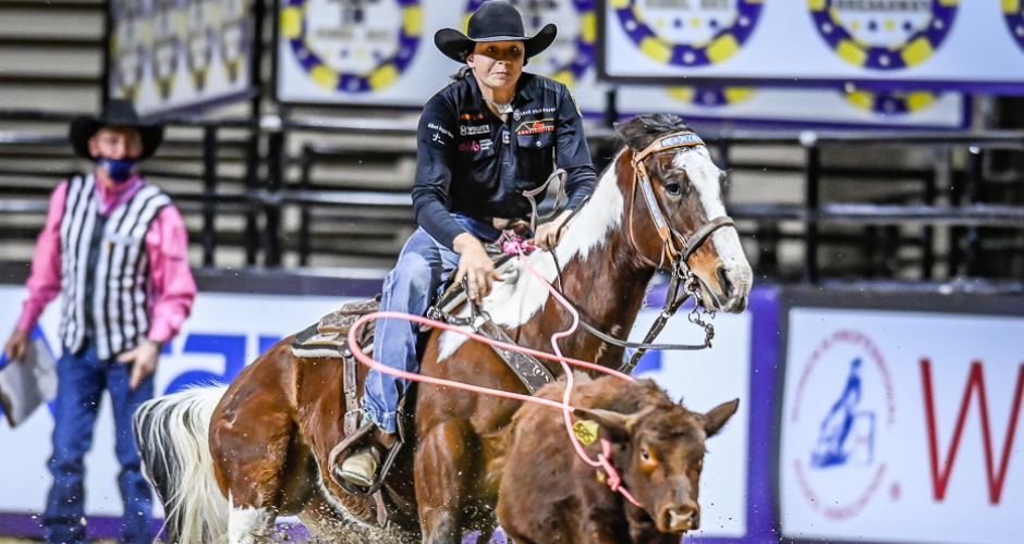 Sawyer Gilbert, 2021 WPRA and NFR Breakaway World Champion Lone Star