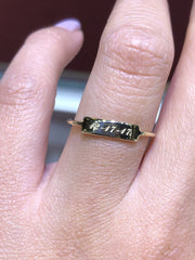 personalized ID ring