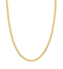 14K Yellow Gold 5.00MM Cuban Link Chain - men's jewelry gifts