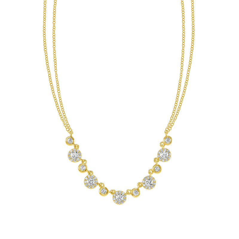 14k Gold Scorpio Diamond of Diamonds Necklace House David\'s –