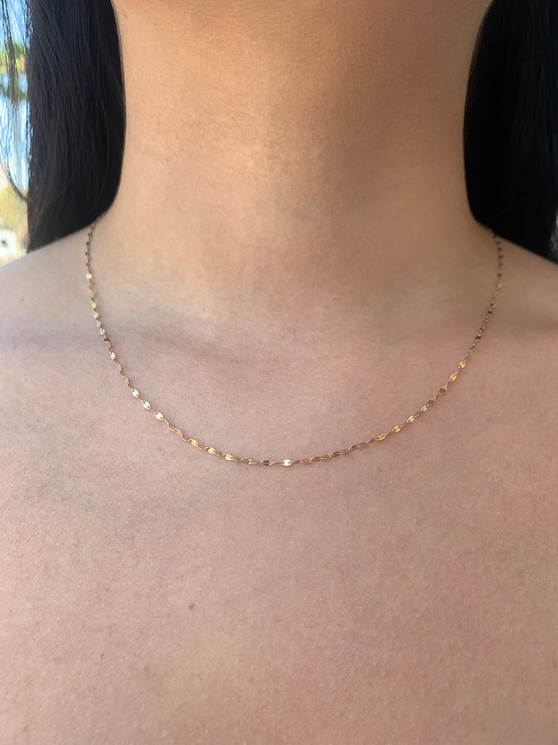 Mirror Chain Necklace – STONE AND STRAND