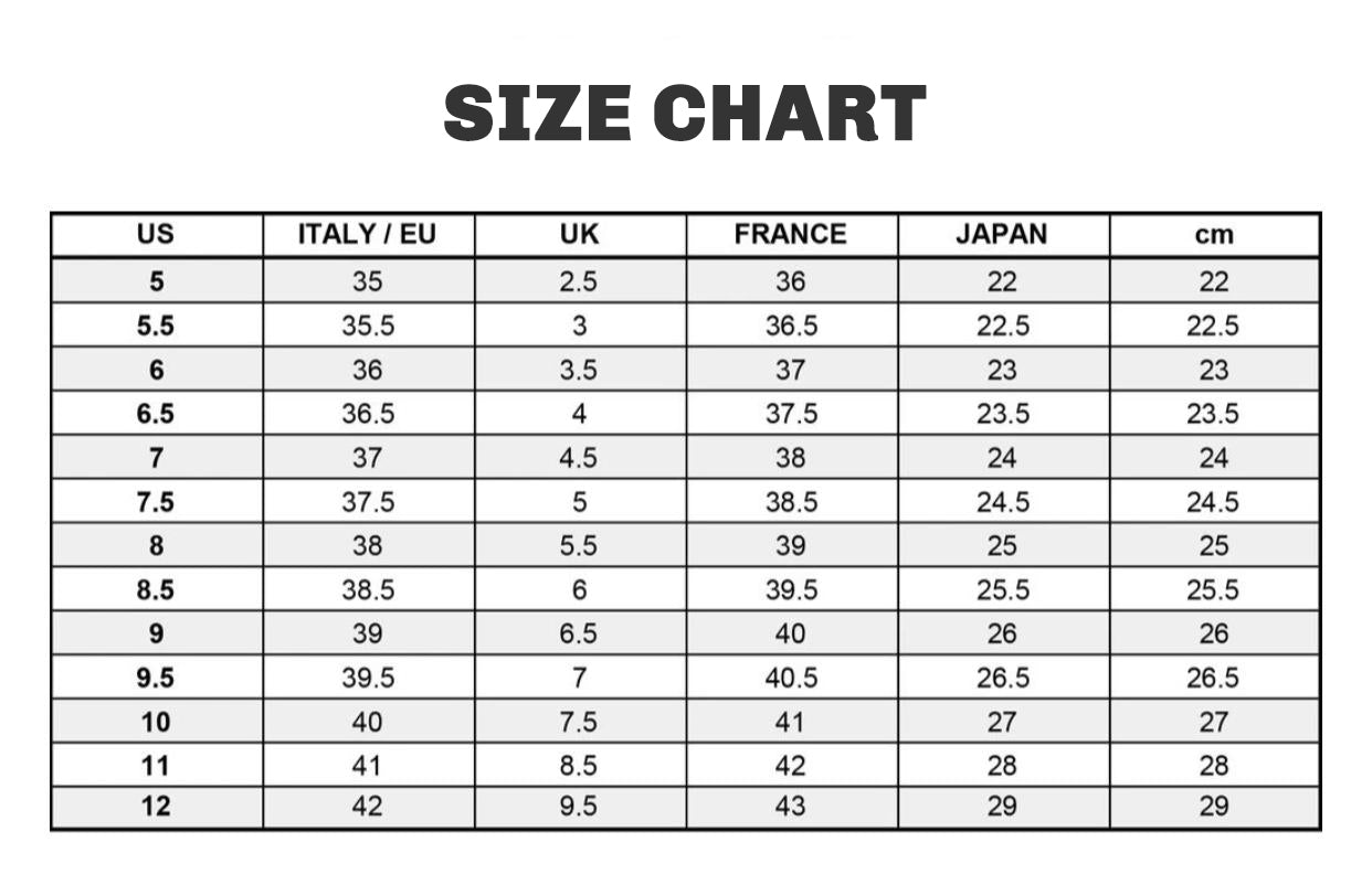 Tổng hợp với hơn 80 về size chart dior shoes  cdgdbentreeduvn