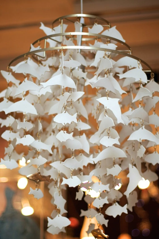 fish chandelier