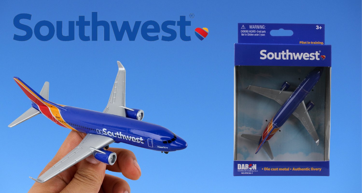 southwest airlines toy planes