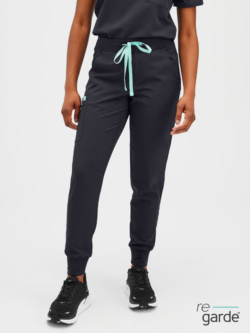 DEMI RE-GARDE™ - BLEU NAUTIQUE - Jogger Scrub Pants – Garde-Malade