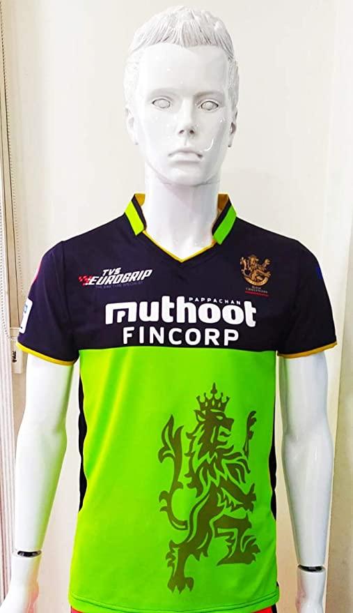 rcb cricket jersey