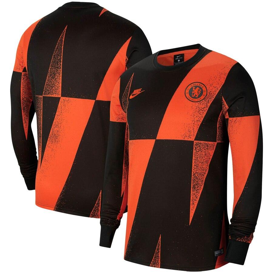 chelsea pre match top long sleeve